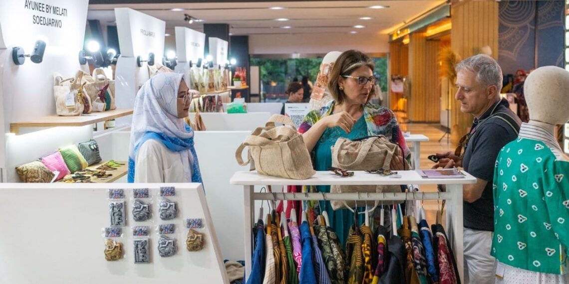 Sarinah Pandu x InJourney Bazaar facilitated 11 selected MSMEs to display their products. Credit: Sarinah