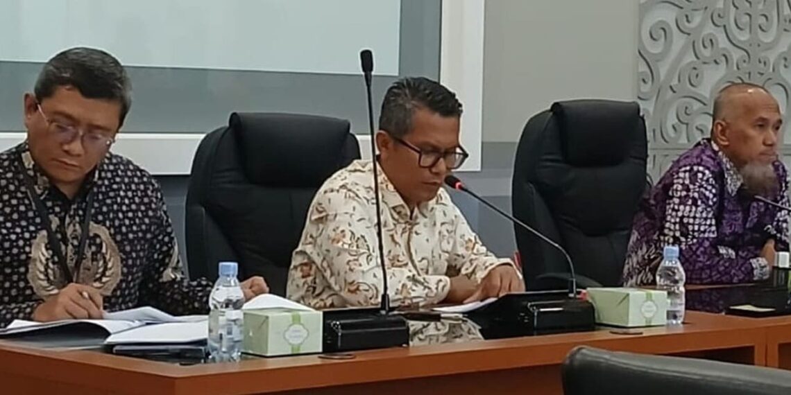 The discussion of revising the Trade Minister Regulation No. 8/2024 by Ministry of Industry. Credit: Sritex