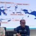 Heru Widodo, President Director of ASDP Indonesia Ferry, at a press conference in the Ministry of SOEs, Central Jakarta (12/19). Credit: Sinta