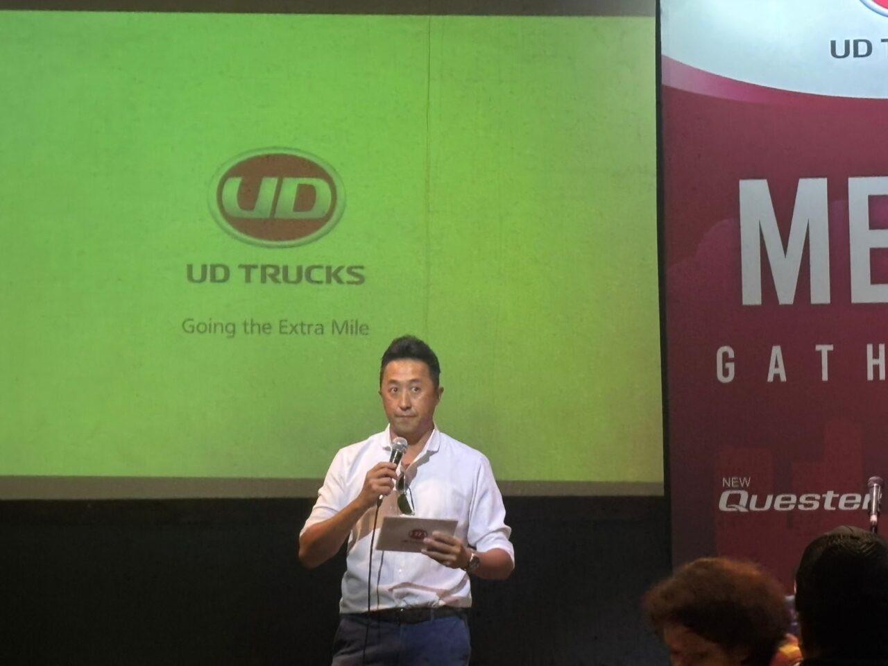 The President of UD Trucks Indonesia, Toshi Odawara. (Credit: Wulan)