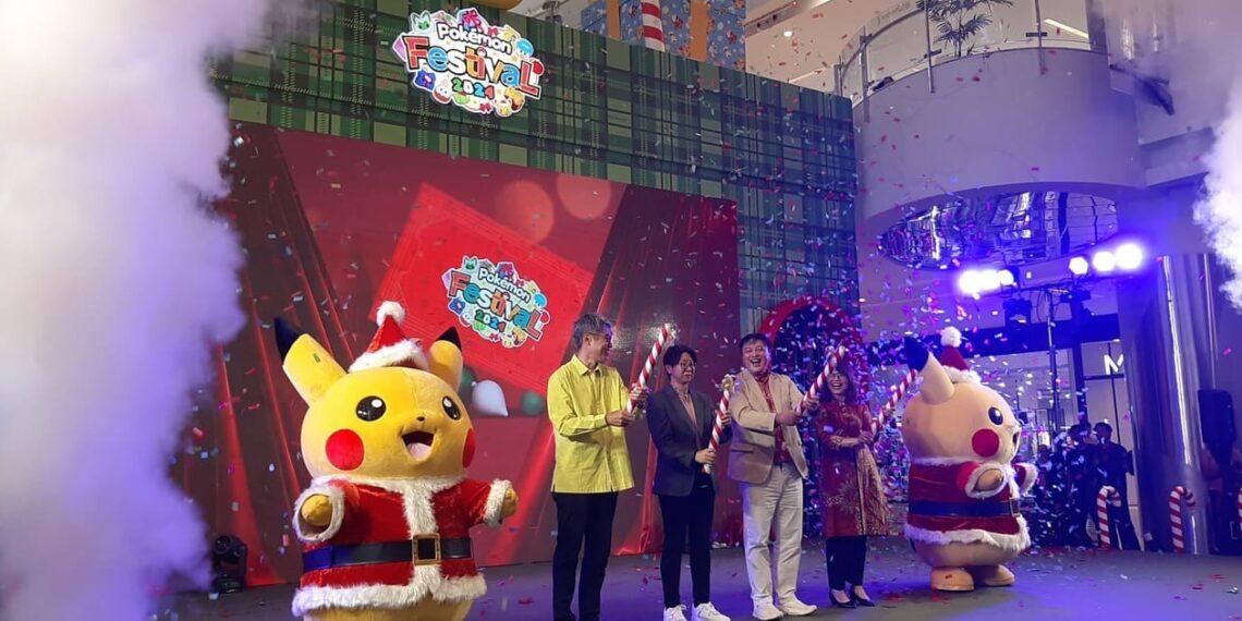 Pokémon Festival 2024 opening ceremony took place at Central Park Mall, West Jakarta (12/05). Credit: Sinta