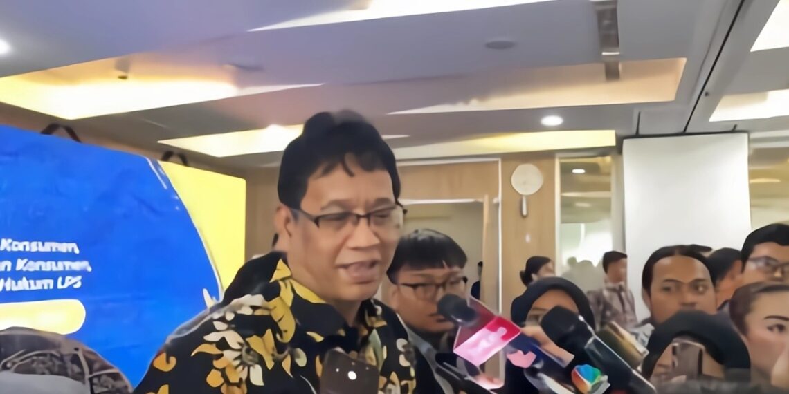 Purbaya Yudhi Sadewa, Chairman of the Board of Commissioners of LPS, talked about savings trend amidst 12% VAT. Credit: LPS