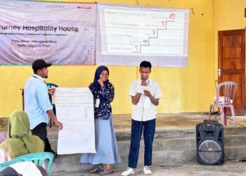 The InJourney Hospitality House training is held in Labuan Bajo. Credit: Sarinah