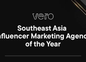 Vero was recognized as Influencer Marketing Agency of the Year in SEA by Campaign Asia at the awards ceremony held in Singapore (12/10). Credit: Vero