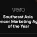 Vero was recognized as Influencer Marketing Agency of the Year in SEA by Campaign Asia at the awards ceremony held in Singapore (12/10). Credit: Vero