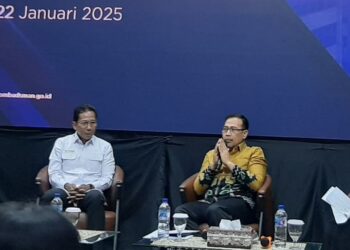 Mokhammad Najih, Chairman of the Ombudsman, spoke about the many complaints submitted by the public regarding agrarian issues (01/22). Credit: Sinta