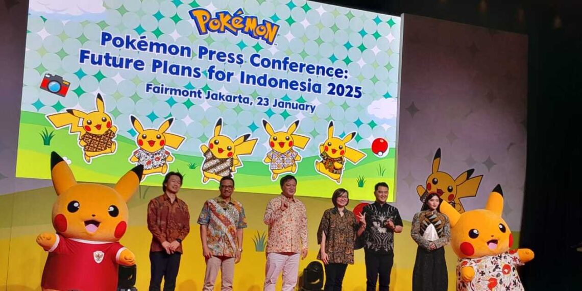 The Pokémon Company announced several major programs in 2025, including collaboration with PSSI to support Indonesian football. Credit: Haris