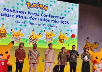 The Pokémon Company announced several major programs in 2025, including collaboration with PSSI to support Indonesian football. Credit: Haris