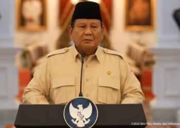 Indonesian President, Prabowo Subianto. (Credit: Setpres Youtube)
