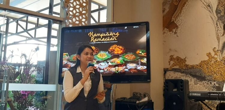 Tresye Cathelia, General Manager of Park Hotel Cawang Jakarta, delivered her remarks (02/20). Credit: Sinta