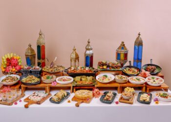 Middle Eastern and Indonesian menus presented by Sheraton Jakarta Soekarno Hatta Hotel to welcome Ramadan. (Credit: Sheraton Jakarta Soetta docs)