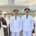 The elected East Kutai Regent and Vice Regent Ardiansyah-Mahyunadi after inauguration at Monas Crossing, Central Jakarta (02/20). Credit: Prokutim