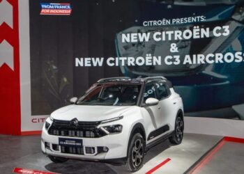 Citroen present the new C3 and C3 Aircross at IIMS 2025. Credit: Haris