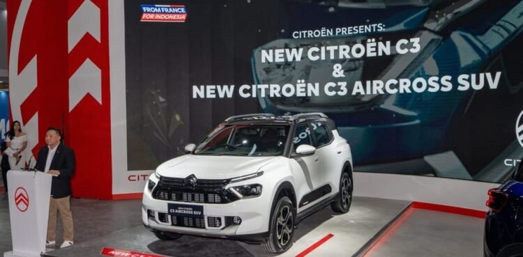Citroen present the new C3 and C3 Aircross at IIMS 2025. Credit: Haris