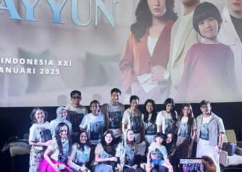 Press Conference of Tabayyun movie in Plaza Indonesia, Jakarta. (Credit: Wulan)