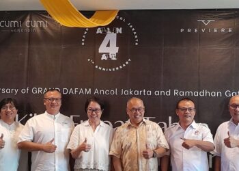 Artotel Corporate Management Team attended the 4th anniversary celebration of Grand Dafam Ancol Jakarta. Credit: Haris