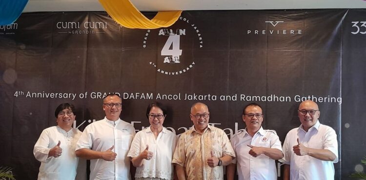 Artotel Corporate Management Team attended the 4th anniversary celebration of Grand Dafam Ancol Jakarta. Credit: Haris