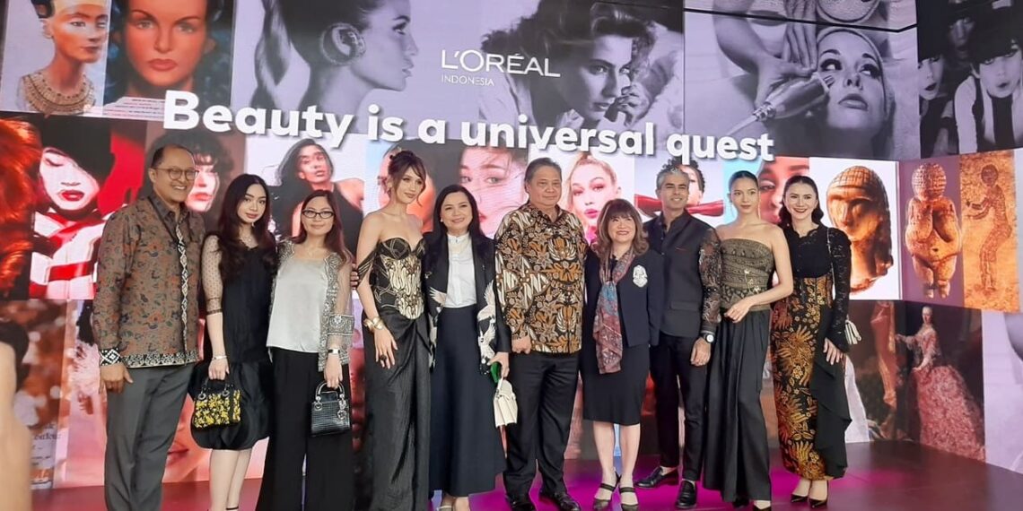 L'Oréal Indonesia celebrated its 45th-anniversary in South Jakarta (02/06). Credit: Sinta