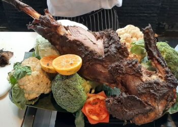 Moroccan lamb served at Park Hotel Cawang Jakarta to provide culinary fusion experience during Iftar Ramadan 2025. Credit: Sinta