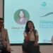 From left: Fikri Syaryadi, CEO of Bumandhala Impact Fund; Dessi Yuliana, CEO of Carbon X; and Rizky Wisnoentoro, Head of the Sustainable Finance Program at UIII in a panel discussion about impact investment in South Jakarta (02/05). Credit: Sinta