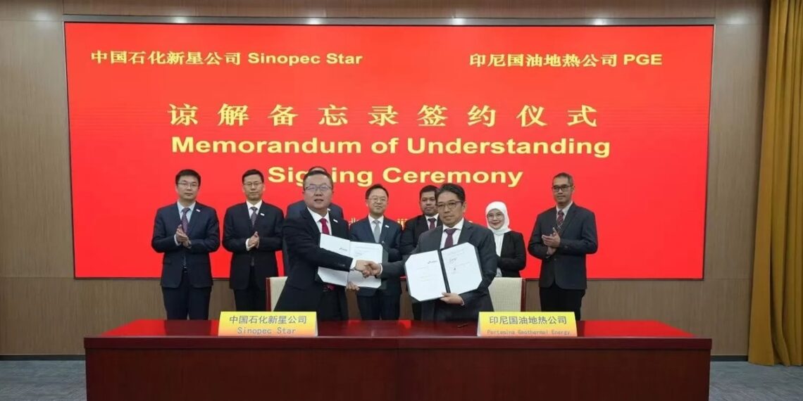 PGE and Sinopec Star signed partnership agreement in Beijing. Credit: PGE
