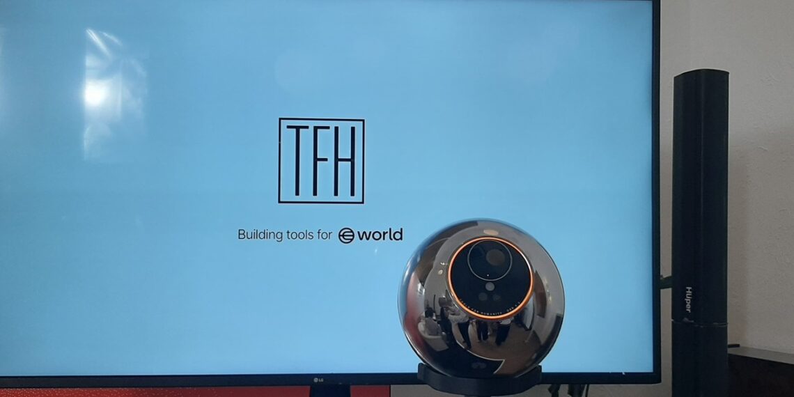 Orb, part of World system developed by Tools For Humanity, can detect whether someone is a real human or not. Credit: Sinta
