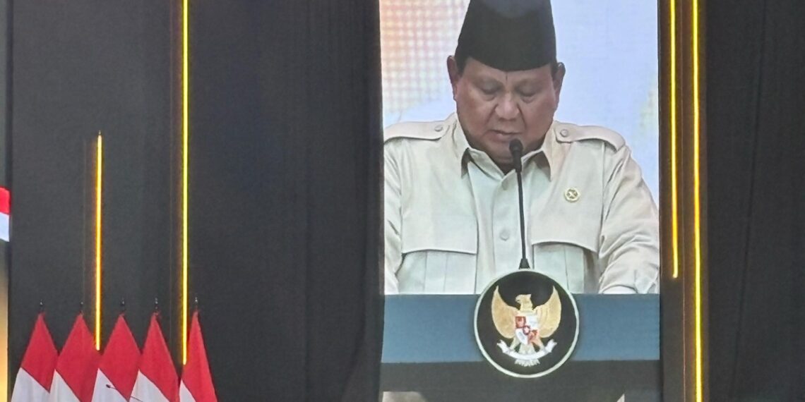 President Prabowo Subianto launch Bullion Services.