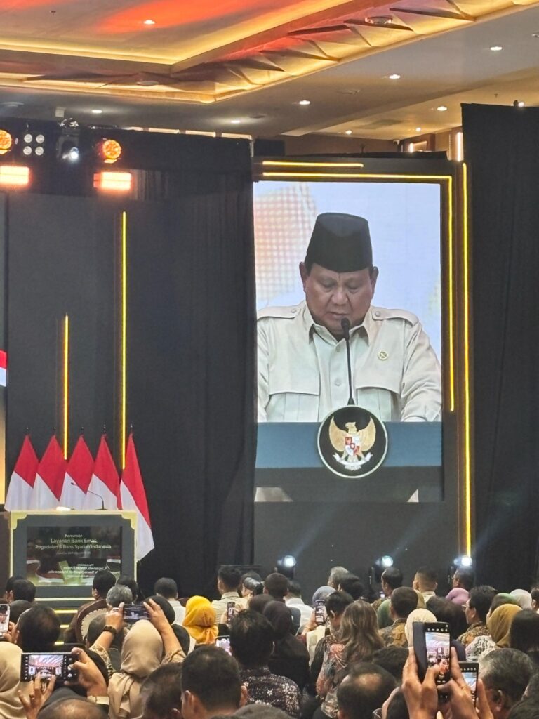President Prabowo Subianto launch Bullion Services.