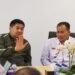 (Left) Minister of PKP Maruarar Sirait or Minister Ara. (Credit: PKP PR docs.)