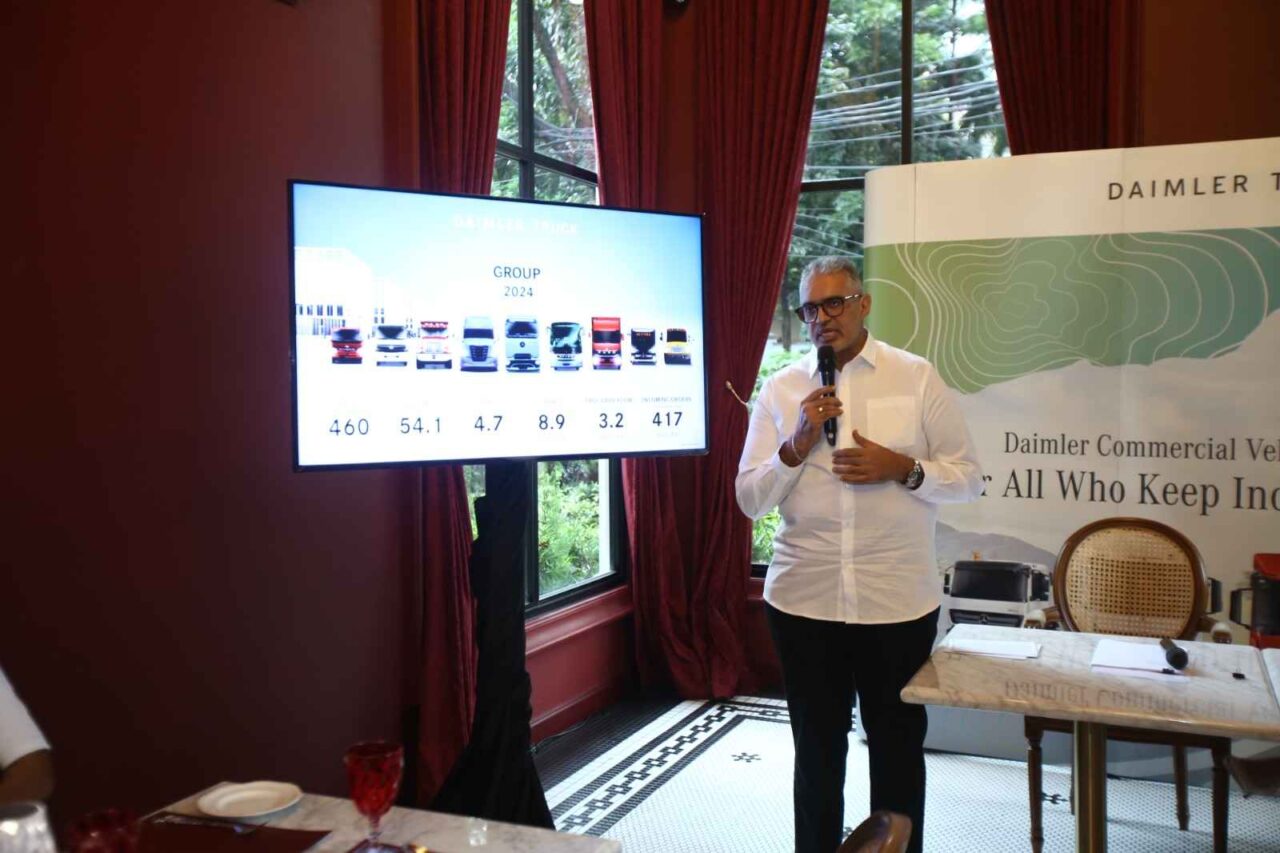 Mr Naeem Hassim, President Director of Daimler Commercial Vehicles Indonesia