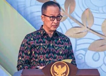 Agus Gumiwang Kartasasmita talked about the closure of Yamaha factories in East Jakarta and Bekasi. Credit: Ministry of Industry