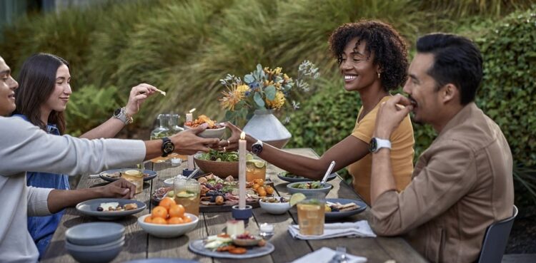 Illustration of a connection between sleep quality, physical activity, and happiness. Credit: Garmin