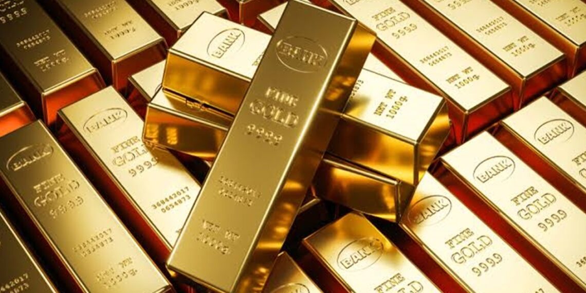 Illustration of gold bullion investment. Credit: Biz