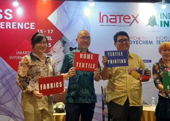 Press conference of Inatex 2025 and Indo Intertex 2025 at Borobudur Hotel in Central Jakarta (03/13). Credit: Sinta