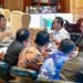 President Prabowo Subianto led a limited meeting with several ministers of the Merah Putih Cabinet in Hambalang, Bogor Regency, on Sunday (03/16) to discuss the acceleration of downstream projects. Credit: BPMI Setpres