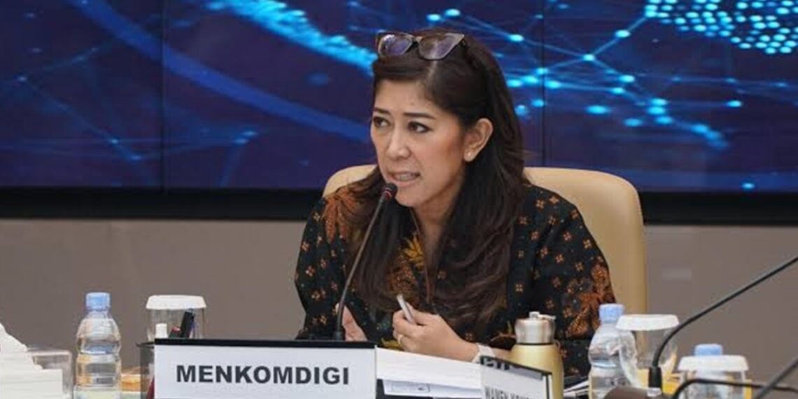 Meutya Hafid talked about govt public relations in the era of disruption. Credit: Ministry of Communication and Digital Affairs