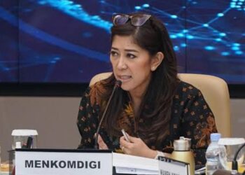 Meutya Hafid talked about govt public relations in the era of disruption. Credit: Ministry of Communication and Digital Affairs