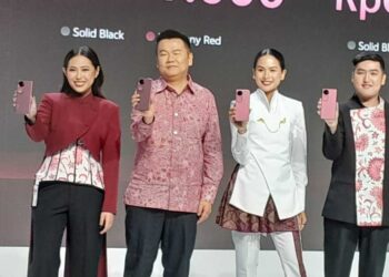 Vivo V50 launch in Alam Sutera, South Tangerang, on Thursday (03/13). Credit: Haris