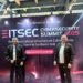 (Left to right) Eko Prasudi Widianto, Commercial Director of PT ITSEC Asia Tbk, and Joseph Edi Hut Lumban Gaol, President Director of PT ITSEC Asia Tbk. at ITSec Cybersecurity Summit 2025.