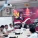 Situation when the meeting between Meikarta Consumers, MSU, and Ministry of PKP is held at PKP Ministry Office at Raden Patah Street, Jakarta. (Credit: Wulan)