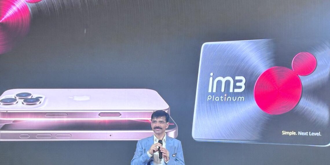 Ritesh Kumar Singh, Director and Chief Commercial Officer of Indosat. (credit: WUlan