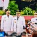 Governors of Papua Highlands and Bangka Belitung Islands were inaugurated by President Prabowo Subianto on Thursday (04/17) at the State Palace in Jakarta. Credit: BPMI Setpres