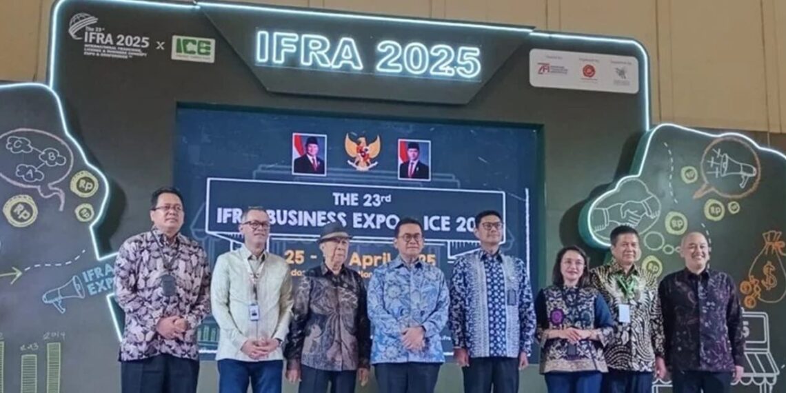Minister of Trade Budi Santoso inaugurated IFRA x ICE 2025 at ICE BSD (04/25). Credit: Haris