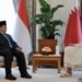 Prabowo Subianto met with Sheikh Tamim to discuss Qatar's readiness to invest in Danantara Indonesia. Credit: BPMI