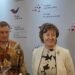 Veronika Nikishina, General Director of the Russian Export Center (right), at the Raffles Jakarta Hotel (04/14). Credit: Sinta