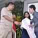 (Left) PKP Minister Maruarar Sirait, (Center) Komdigi Minister Meutya Hafid. (Credit: Ministry of PKP PR docs.).