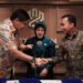 (L to R) PKP Minister Maruarar Sirait, Head of BPS Amalia Adininggar Widyasanti, and Head of BKKBN Wijahi signed MoU concerning subsidized houses for TPK and Family Counsellor. (Credit: PKP Ministry docs.)