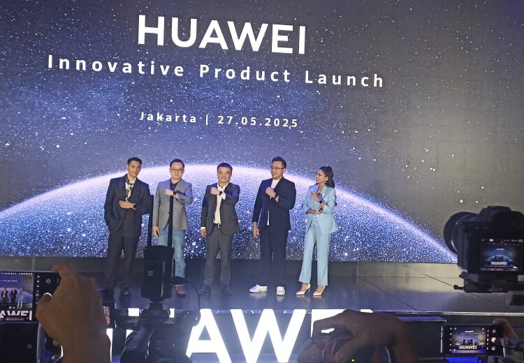 The launch of Huawei Watch Fit 4 Series in Indonesia. (Credit: Zainul)