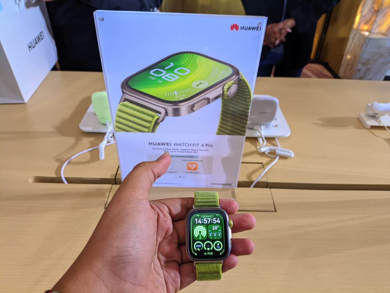 Huawei Smart Watch Fit 4 Series officially release in Indonesia. (Credit: Zainul)