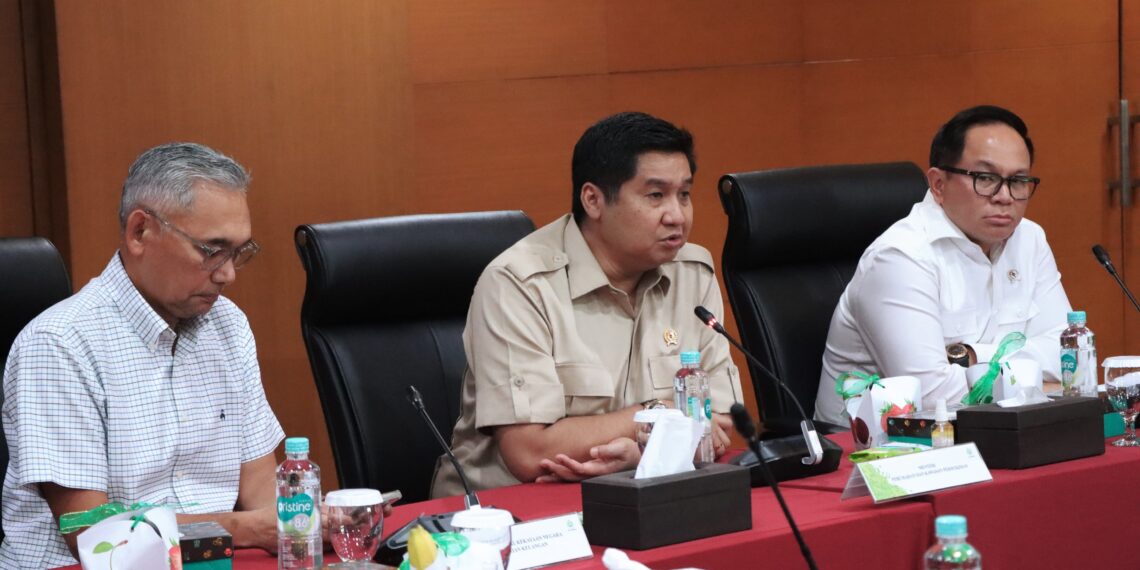 Minister of PKP Maruarar Sirait. (Credit: PKP Ministry docs)